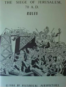 Historical Perspective's 2nd edition Rulebook, 1980 Rulebook for Siege of Jerusalem.png