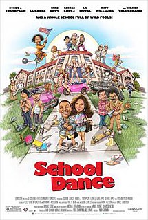 <i>School Dance</i> (film) 2014 film by Nick Cannon