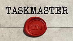 taskmaster envelope