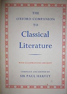 The Oxford Companion to Classical Literature.jpg