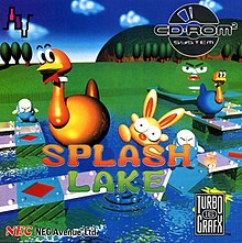 Maloobchodní vydání CD Splash Lake Turbografx
