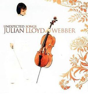 <i>Unexpected Songs</i> album by Julian Lloyd Webber