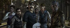 PS4 The Walking Dead TellTale Games 1-3