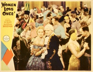 <i>Women Love Once</i> 1931 film