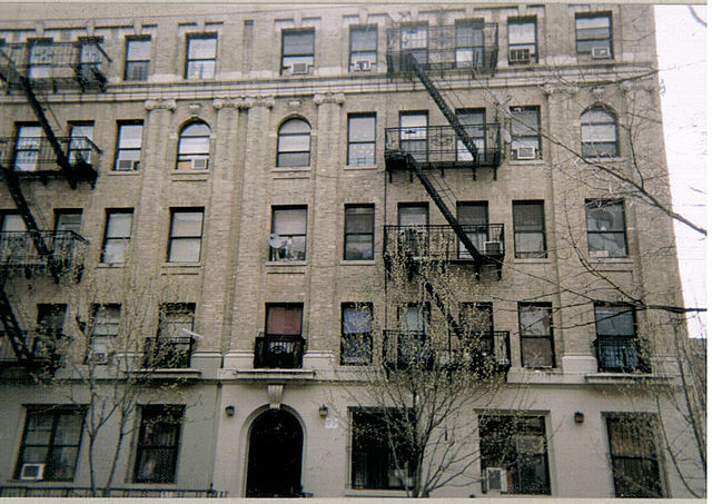 Building in the South Bronx built in 1909 and located on Simpson Street