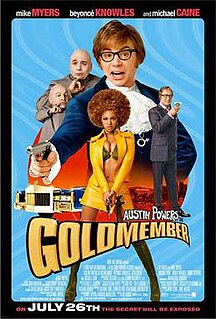 <i>Austin Powers in Goldmember</i> 2002 American spy comedy film directed by Jay Roach