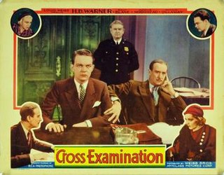 <i>Cross-Examination</i> (film) 1932 film