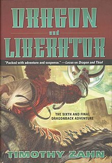 First edition (publ. Starscape)
Cover art by Jon Foster DragonAndLiberator.jpg