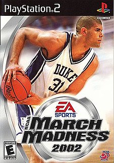 <i>NCAA March Madness 2002</i> 2002 video game