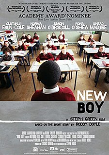 <i>New Boy</i> (film) 2007 Irish film