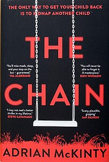 <i>The Chain</i> (novel) 2019 novel by Adrian McKinty