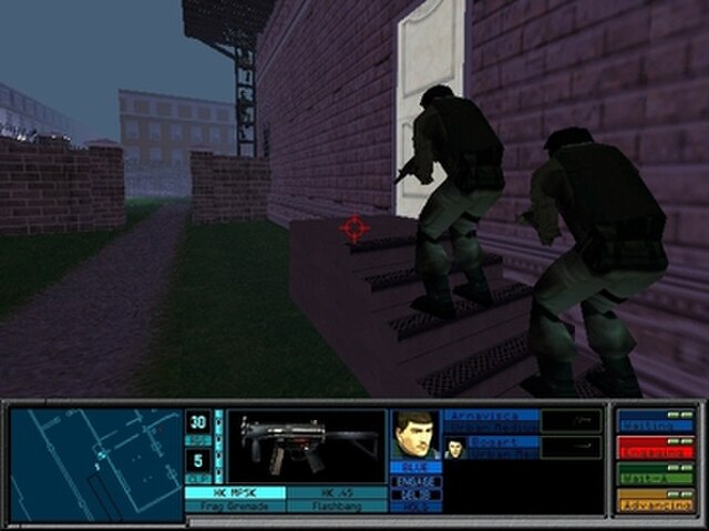Tom Clancy's Rainbow Six (1998) has been considered "the first true tactical shooter".