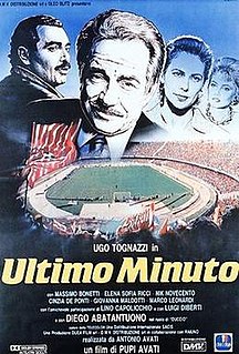 <i>Ultimo minuto</i> 1987 film by Pupi Avati