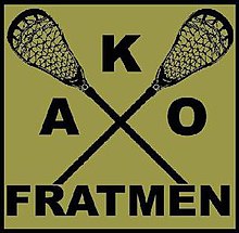 Original AKO Fratmen Logo. AKO Lacrosse Logo.JPG