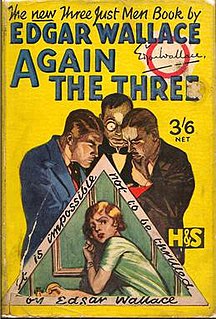 <i>Again the Three Just Men</i> 1928 novel by Edgar Wallace