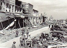 View of the downtown business district after the tornado Business District.jpg