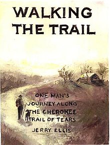 Couverture de Walking the Trail par Jerry Ellis.jpg