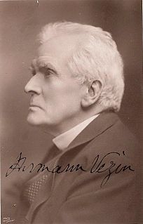 Hermann Vezin 19th/20th-century American actor