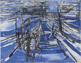 Maria Helena Vieira da Silva - La gare inondée (The Flooded Station) -reduced 300px.jpg