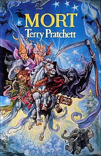 <i>Mort</i> 1987 Discworld novel by Terry Pratchett