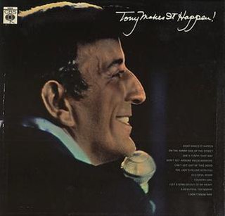 <i>Tony Makes It Happen</i> 1967 studio album by Tony Bennett