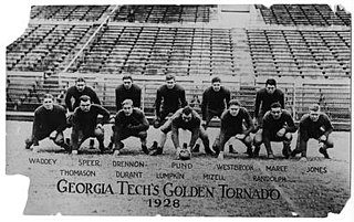 <span class="mw-page-title-main">1928 Georgia Tech Golden Tornado football team</span> American college football season
