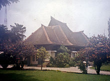 This pre-war Bandung home is an example of 20th century Indonesian Dutch Colonial styles Bandung Home.jpg