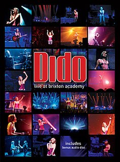 <i>Live at Brixton Academy</i> (Dido album) 2005 live album by Dido