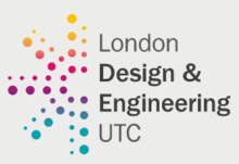 Penggunaan yang adil logo London Desain dan Rekayasa UTC.png