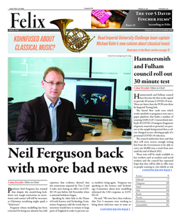 <i>Felix</i> (newspaper) Student newspaper of Imperial College London