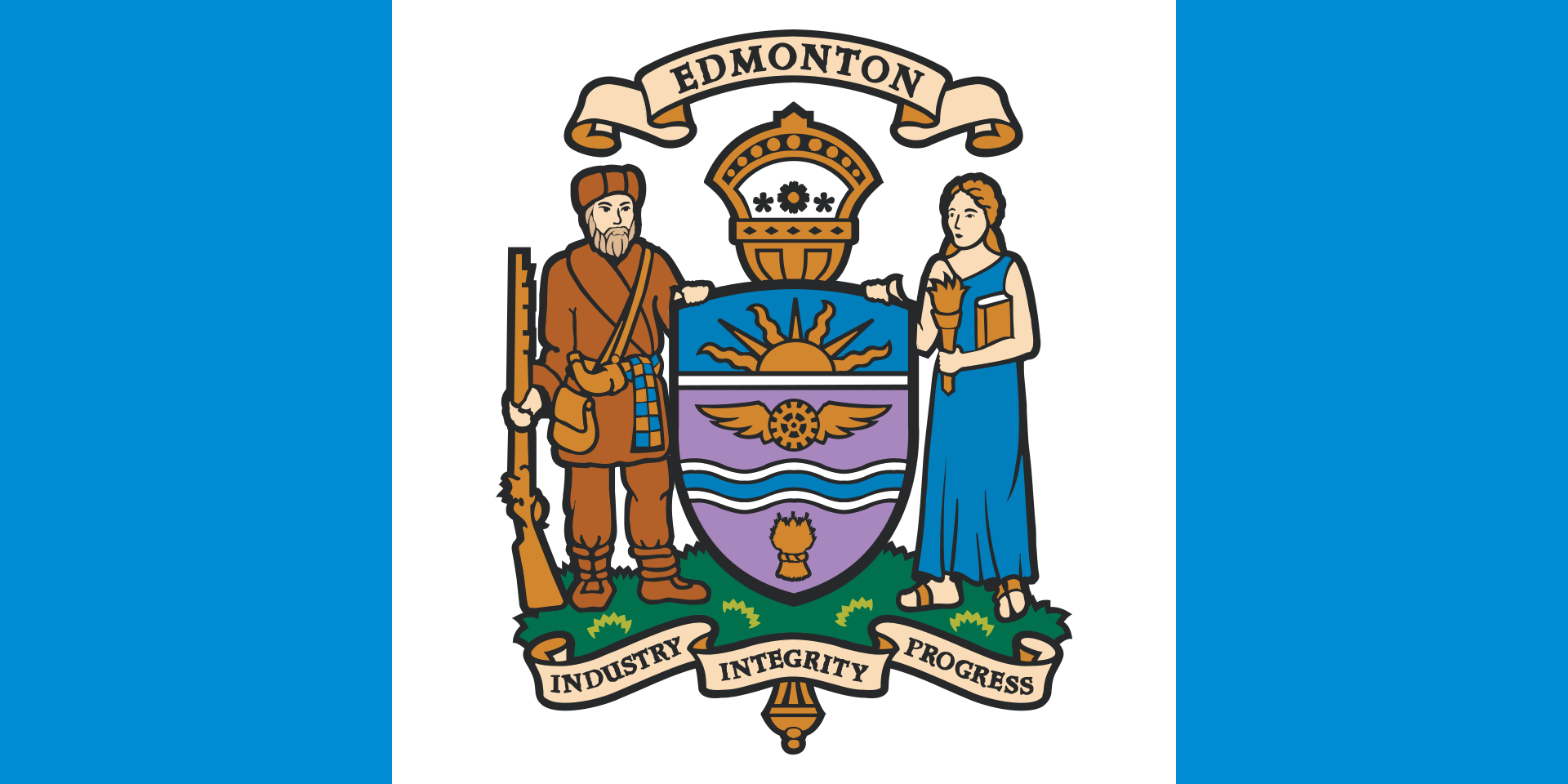 Flag of Edmonton