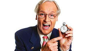 <i>Just a Minute</i> BBC Radio 4 radio comedy and television panel game chaired by Nicholas Parsons