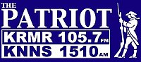 КРМР ThePatriot1510-105.7 logo.jpg