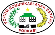 Logo of the Communication Forum of Betawi People.jpg