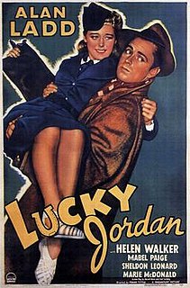 <i>Lucky Jordan</i> 1942 film by Frank Tuttle