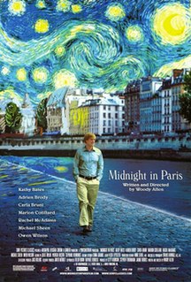 <i>Midnight in Paris</i> 2011 film by Woody Allen