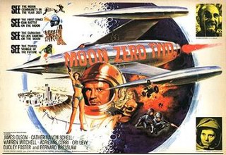 <i>Moon Zero Two</i> 1969 British film by Roy Ward Baker