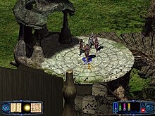 In-game scene Pool of Radiance Ruins of Myth Drannor screenshot.jpg