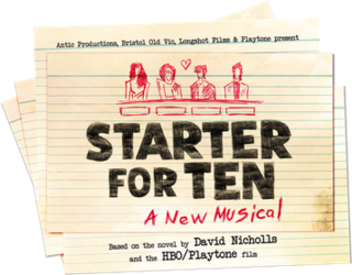 <i>Starter for Ten</i> (musical) 2024 stage musical