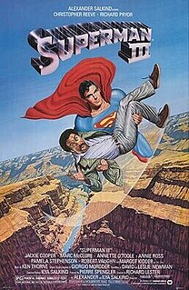 <i>Superman III</i> 1983 film by Richard Lester