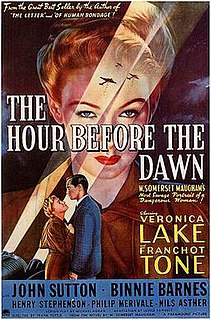 <i>The Hour Before the Dawn</i> 1944 film by Frank Tuttle