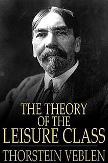 <i>The Theory of the Leisure Class</i> book by Thorstein Veblen