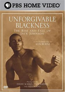 <i>Unforgivable Blackness: The Rise and Fall of Jack Johnson</i> 2005 American film