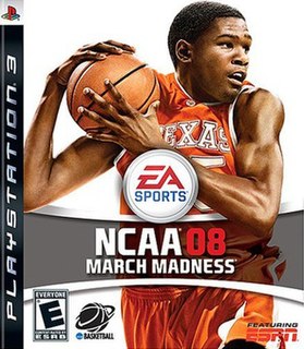 <i>NCAA March Madness 08</i> 2007 video game
