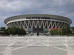 Philippine Arena - front view (Bocaue, Bulacan)(2019-05-05).jpg