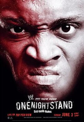 Promotional poster featuring Bobby Lashley