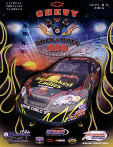 2006 Chevy Rock & Roll 400 program cover