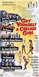 <i>Get Yourself a College Girl</i> 1964 film by Sidney Miller