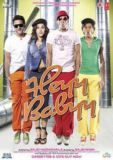 <i>Heyy Babyy</i> 2007 film by Sajid Khan