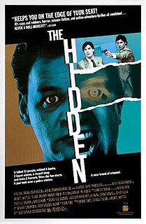 <i>The Hidden</i> (film) 1987 film by Jack Sholder